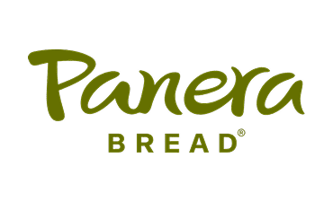 Panera Bread logo with green text on a white background.