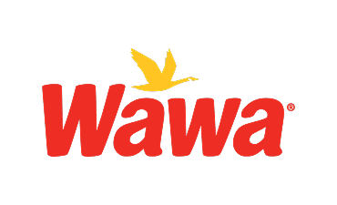 Wawa logo with a yellow goose above red text.