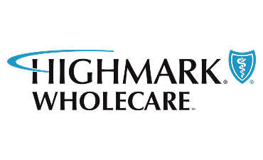 Highmark Wholecare logo with a blue swoosh over the text.