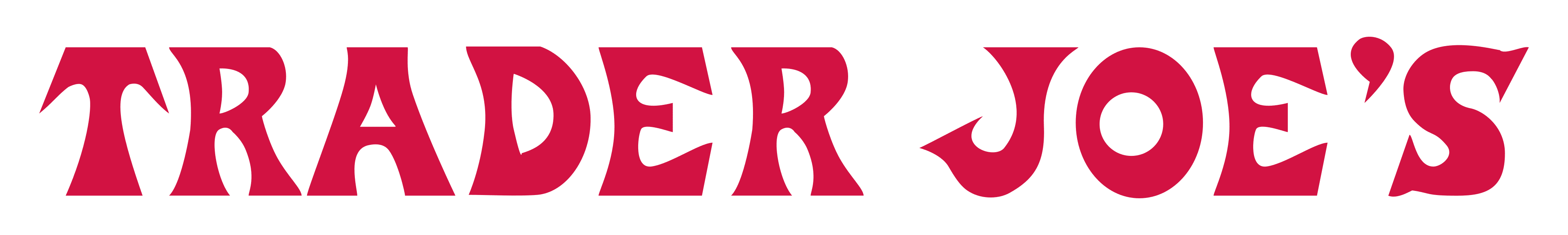 Trader Joe's red logo text